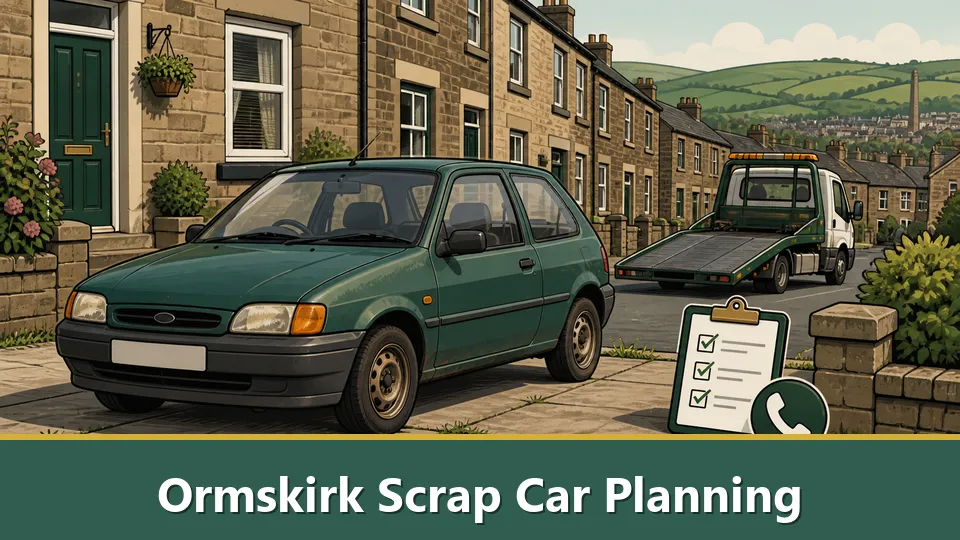 Ormskirk Scrap Car Planning