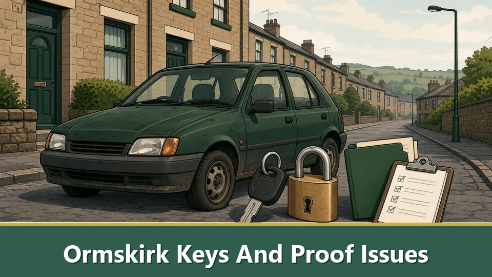 Ormskirk Keys And Proof Issues